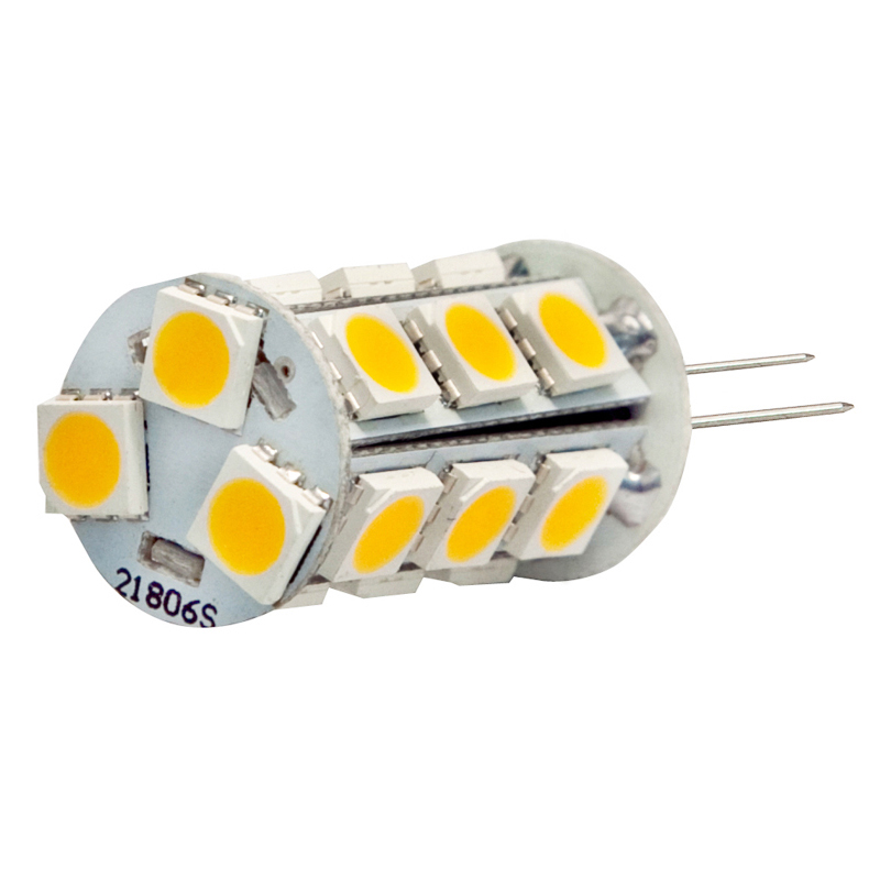 Dimmable T4 GY6.35 12V LED Bulb, 2.5 Watts, 20-25W Equivalent, 5-Pack Dimmable T4 GY6.35 12V LED Bulb, 2.5 Watts, 20-25W Equivalent, 5-Pack